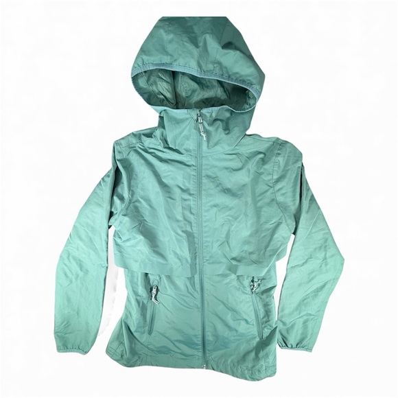 Champion Jackets & Blazers - Champion Women's Hooded
Windbreaker Teal Jacket Full Zip
Size X-Small EUC